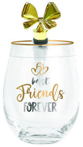 BEST FRIENDS CHEERS STEMLESS WITH STOPPER