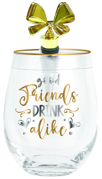 GOOD FREINDS CHEERS STEMLESS WITH STOPPER