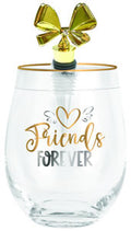 FREINDS FOREVER CHEERS STEMLESS WITH STOPPER