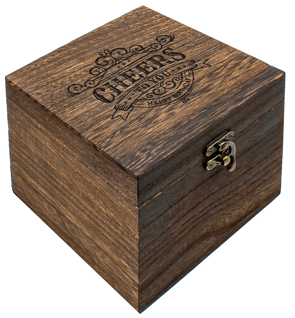 WOOD BOX 18TH GIFT SET <br> BG0240