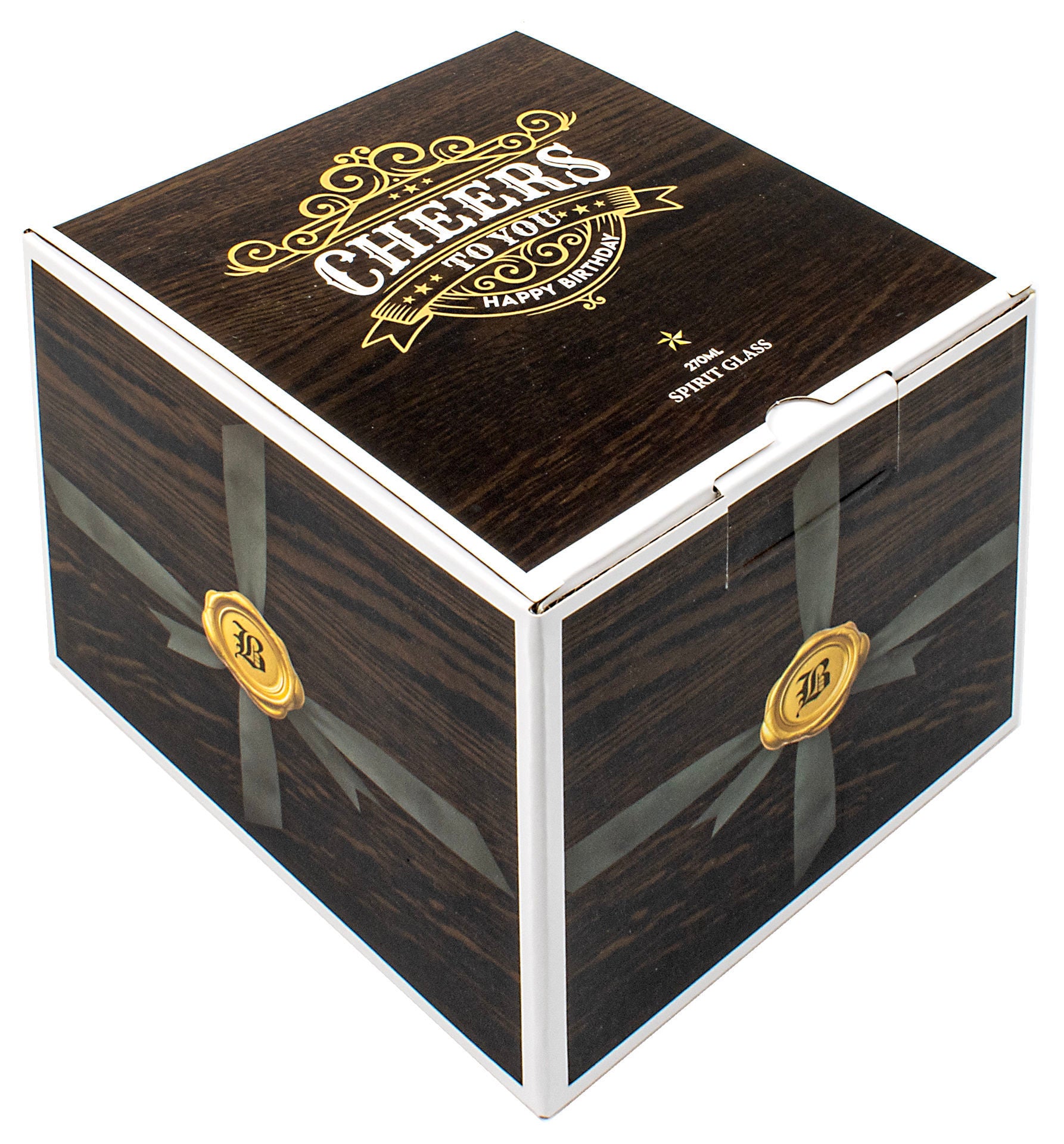 WOOD BOX 40TH GIFT SET <br> BG0243