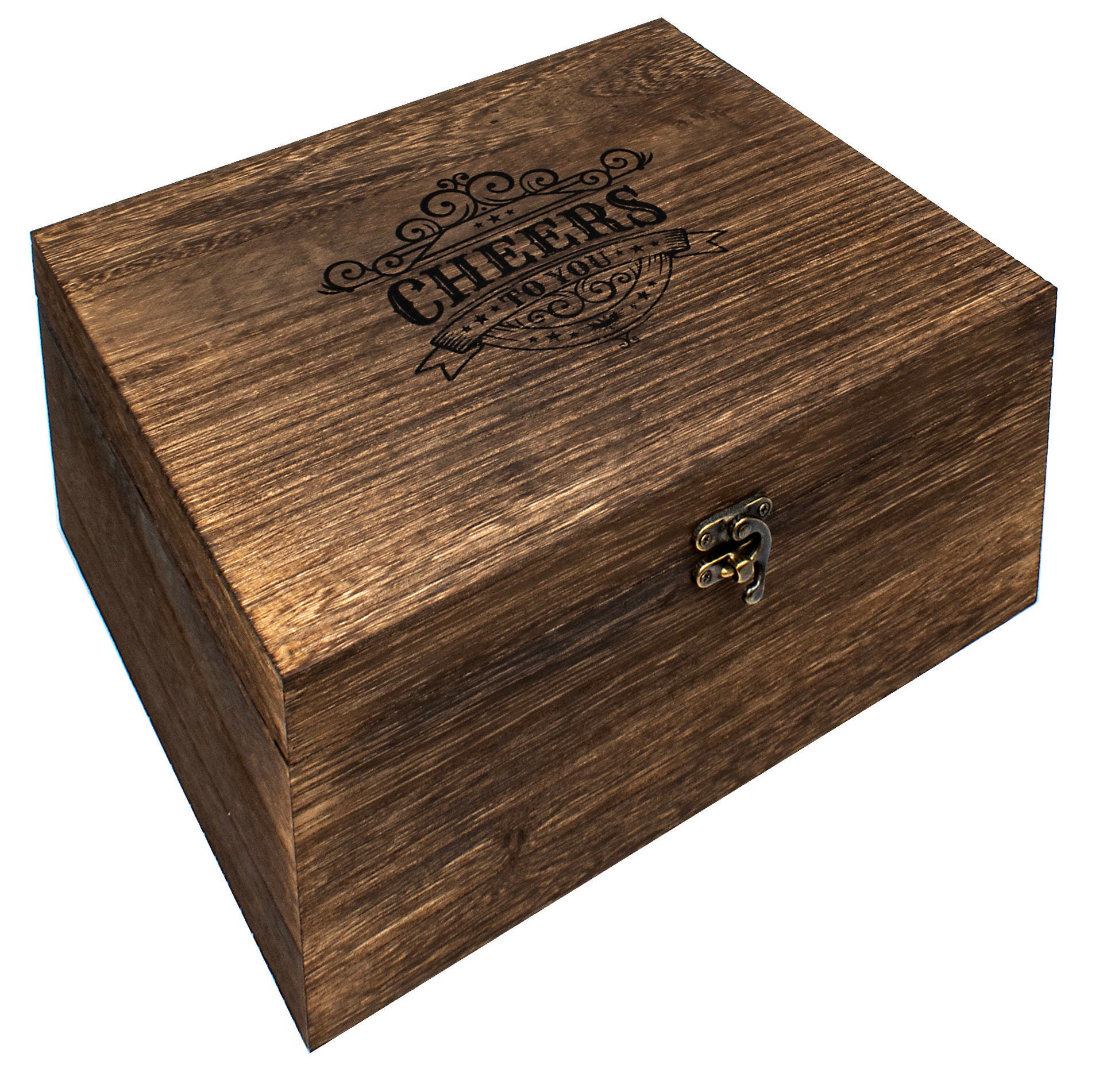 WOOD BOX 18TH GIFT SET <br>BG0220