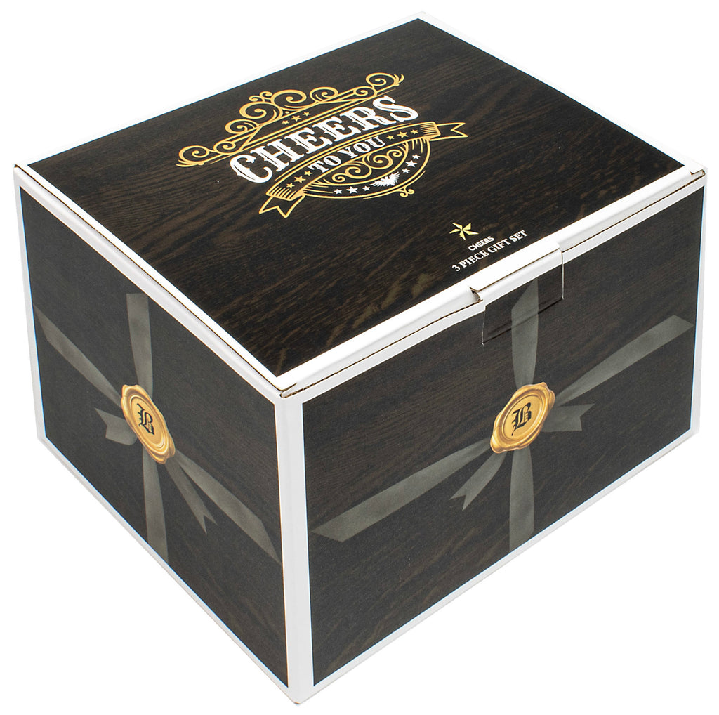 WOOD BOX 18TH GIFT SET <br> BG0230