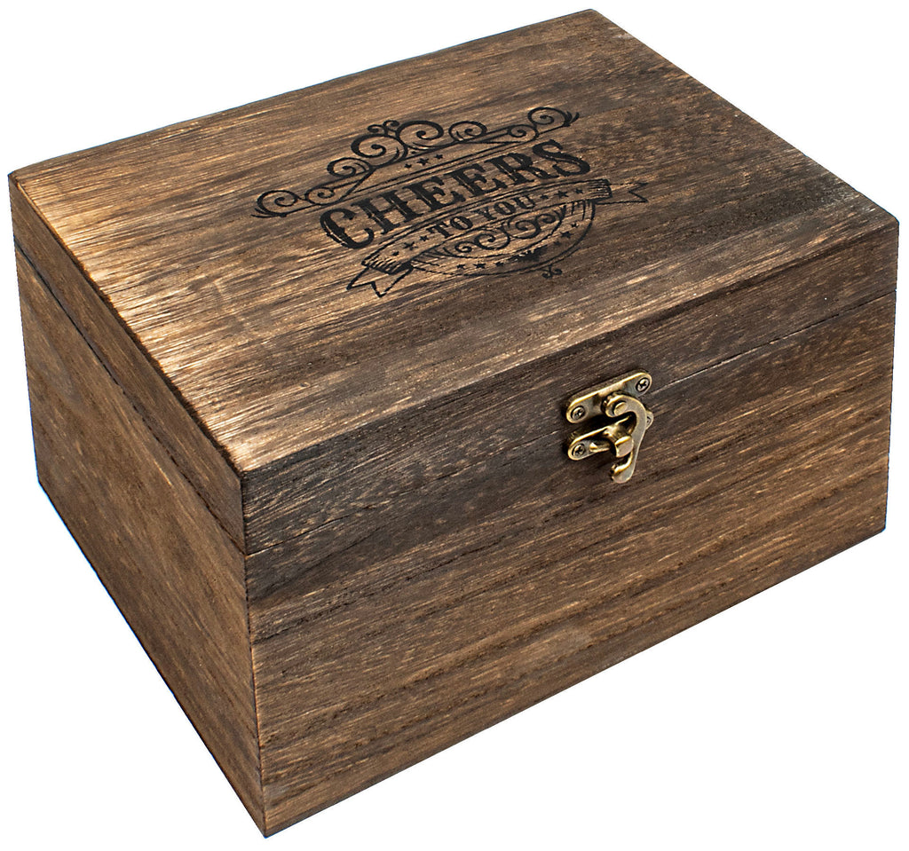 WOOD BOX PLAIN GIFT SET <br> BG0238
