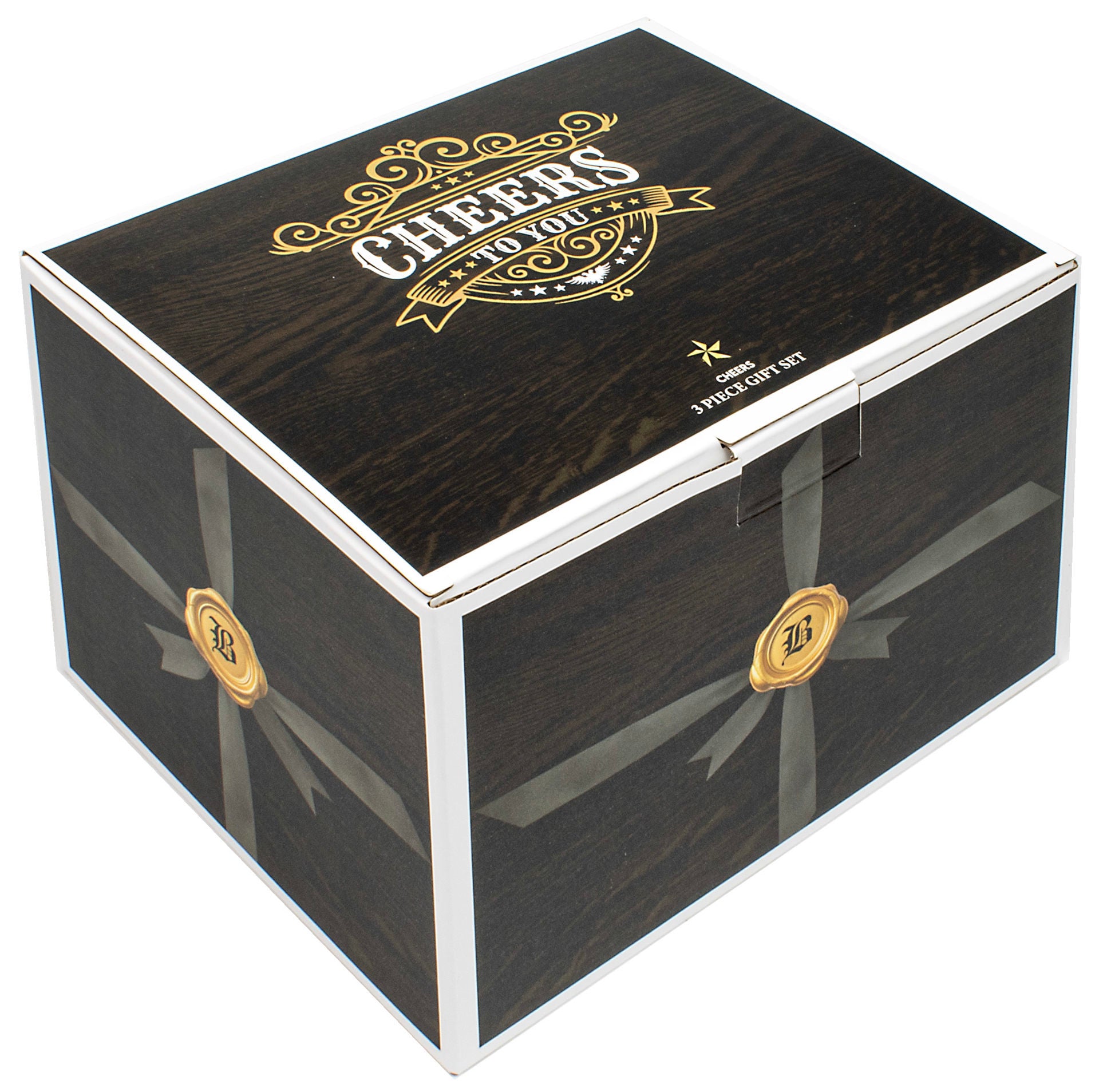 WOOD BOX PLAIN GIFT SET <br> BG0238