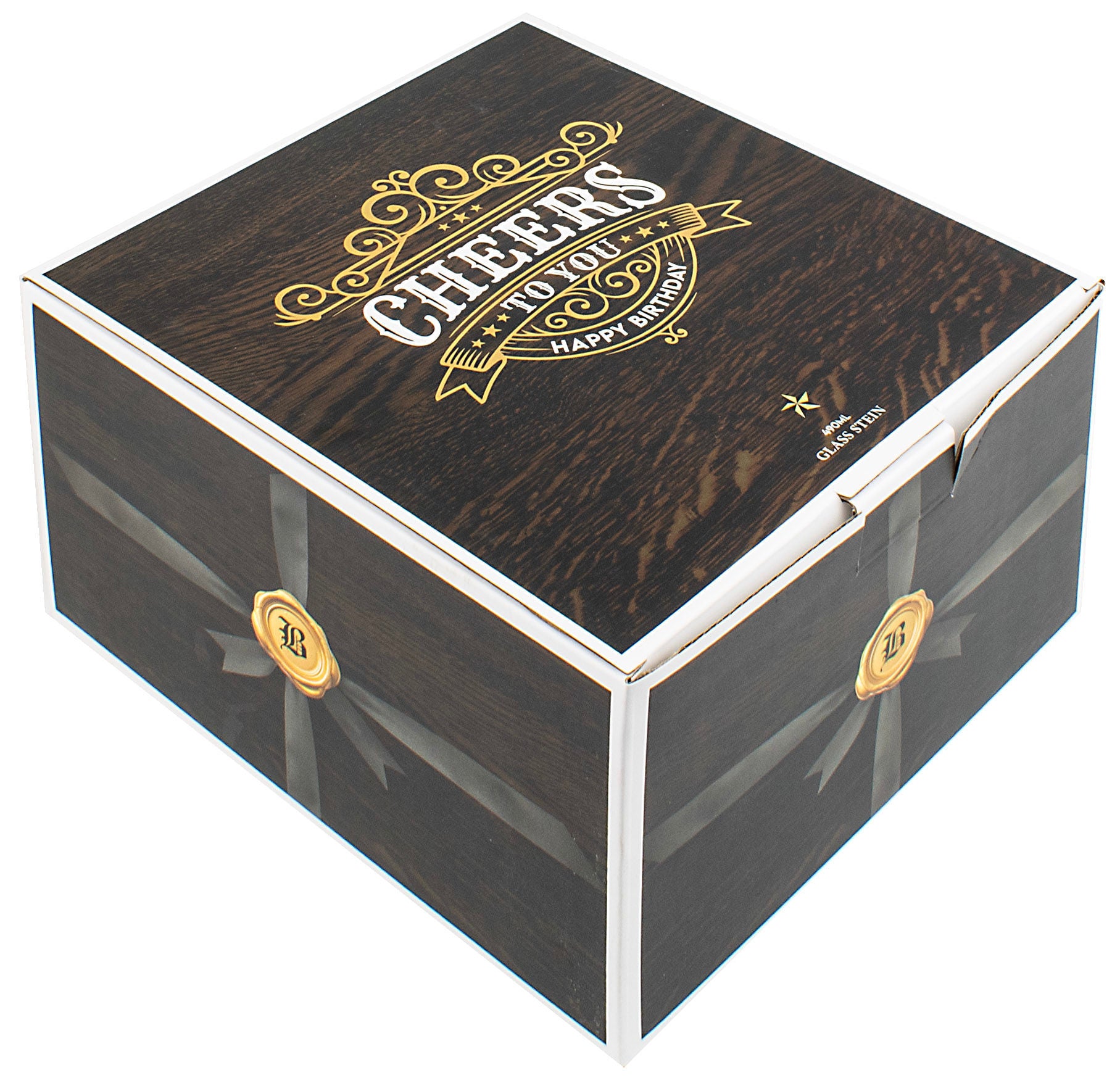 WOOD BOX 40TH GIFT SET <br>BG0253