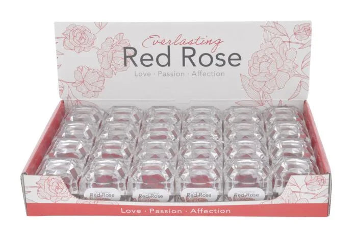 EVERLASTING RED ROSE BOX