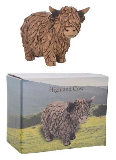 Hughie Highland Cow Decor