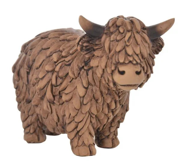 Hughie Highland Cow Decor