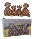 Hughie Highland Cow Family Décor
