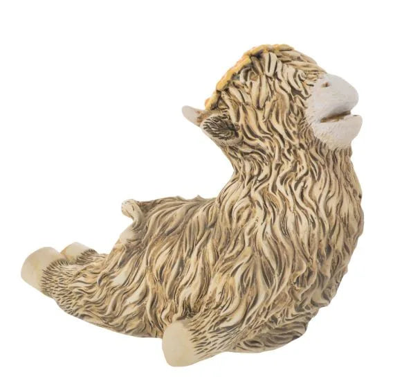 Yoga Highland Cow Décor