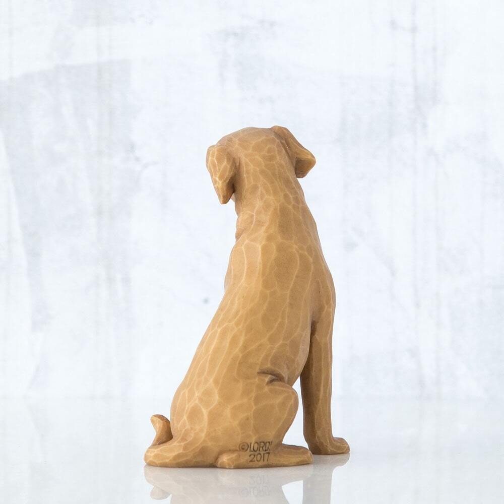 Willow Tree Love My Dog Light Figurine 3"