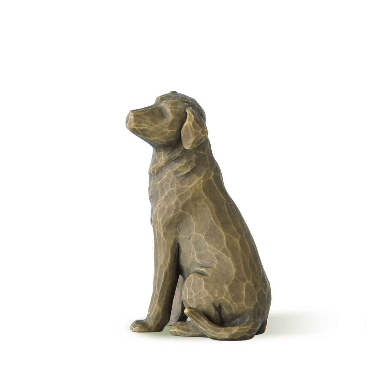 Willow Tree Love My Dog Dark Figurine 3"