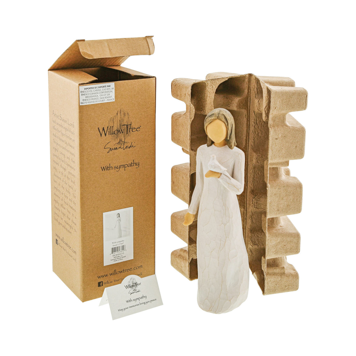 Willow Tree With Sympathy Figurine 9"