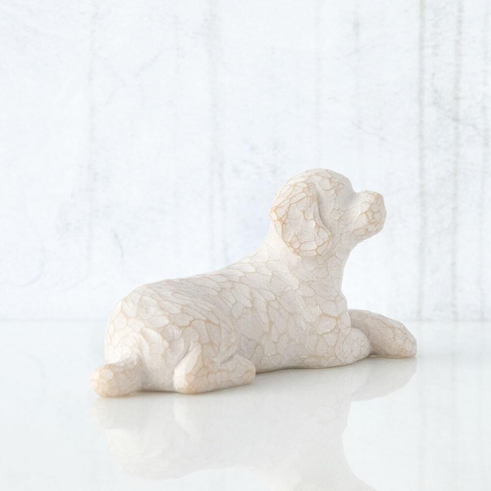 Willow Tree Love My Dog Light Figurine 1.25"