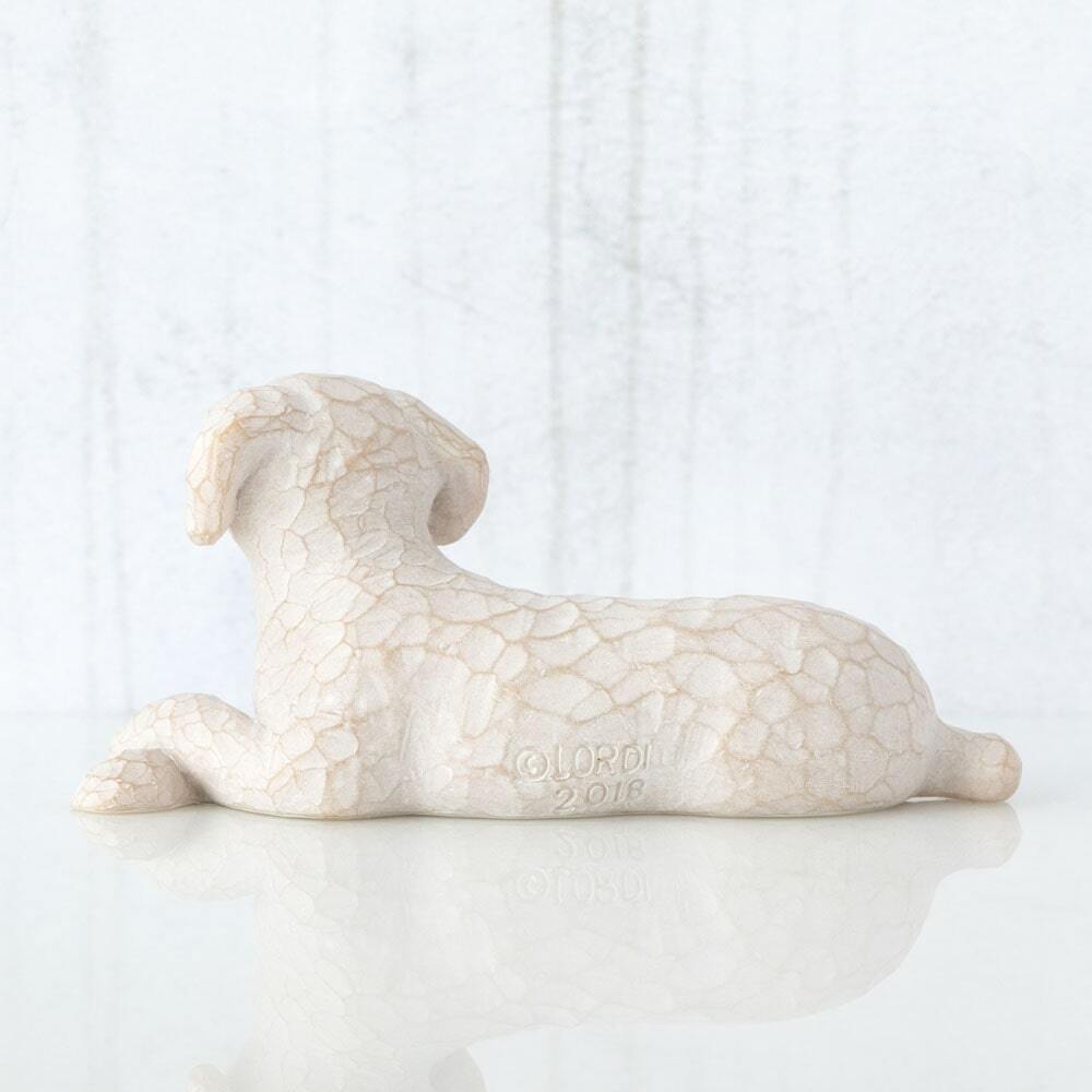 Willow Tree Love My Dog Light Figurine 1.25"