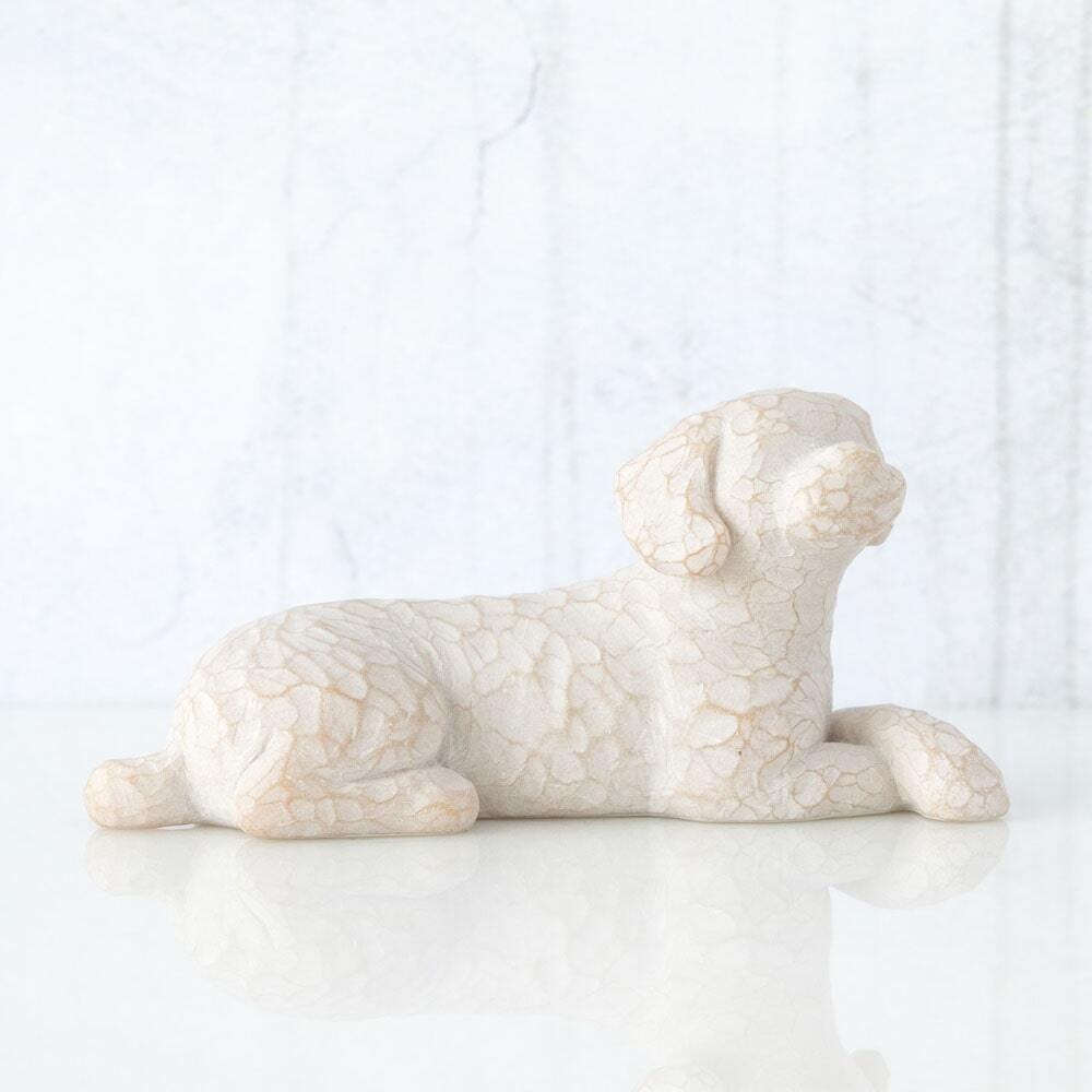 Willow Tree Love My Dog Light Figurine 1.25"