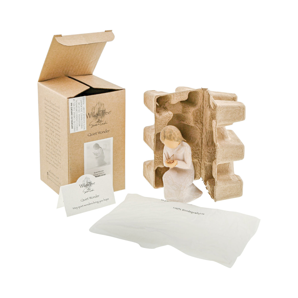 Willow Tree Quiet Wonder Figurine 3.5"