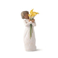 Willow Tree With Gratitude Dark Skin Figurine  5"