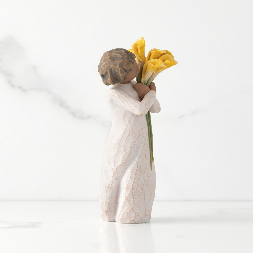 Willow Tree With Gratitude Dark Skin Figurine  5"