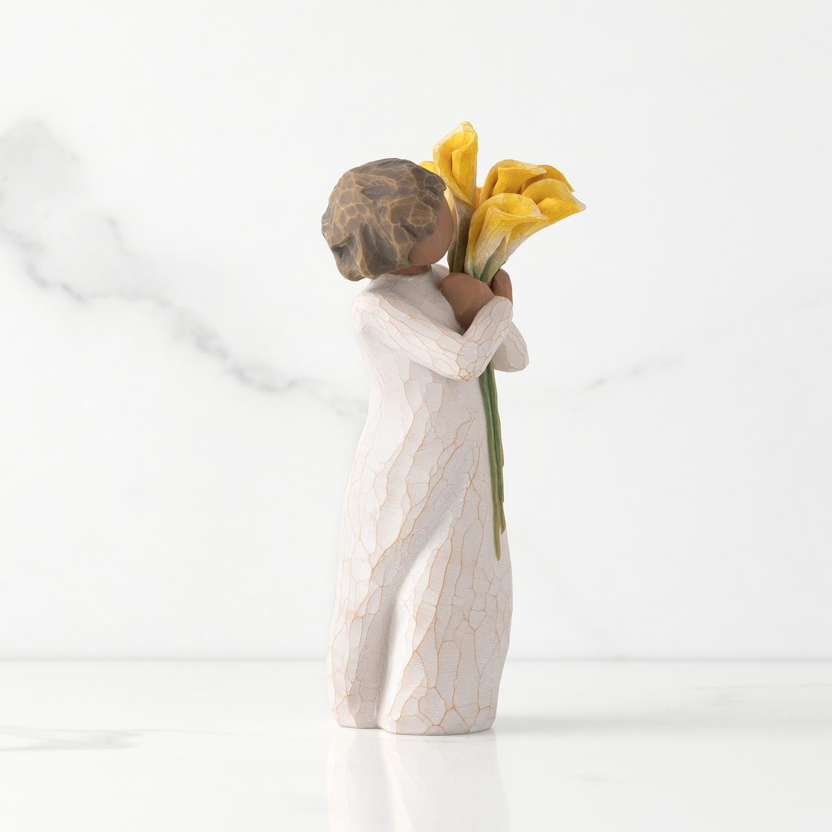 Willow Tree With Gratitude Dark Skin Figurine  5"
