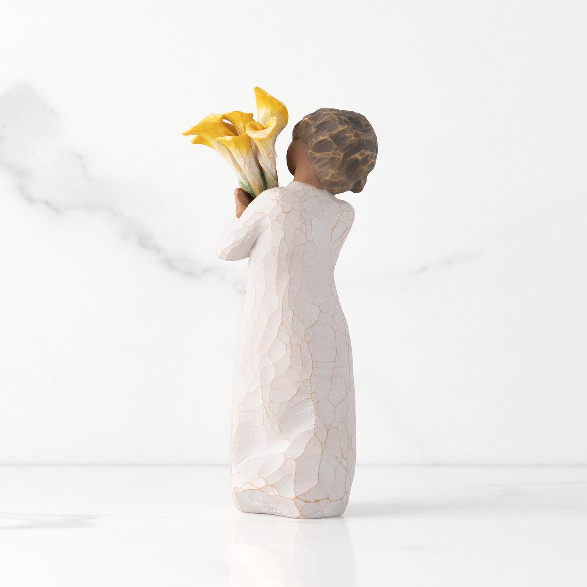 Willow Tree With Gratitude Dark Skin Figurine  5"