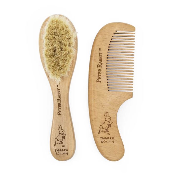 Peter Rabbit Baby Gift Set – Brush, Comb & Enamel Mug