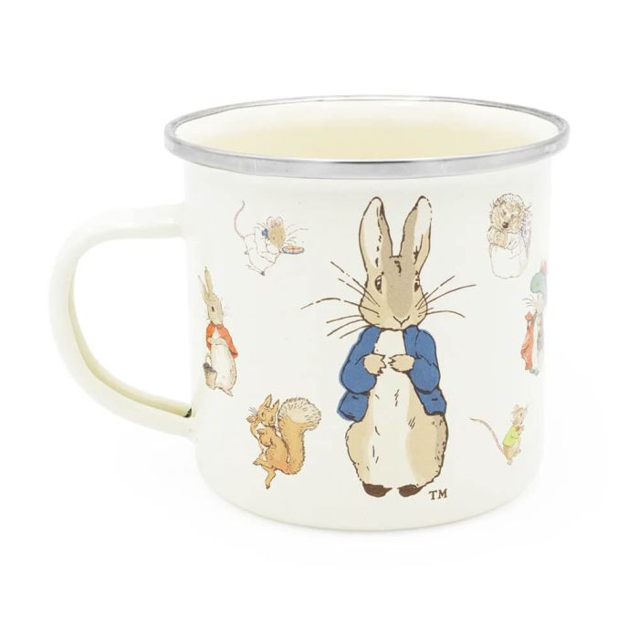 Peter Rabbit Baby Gift Set – Brush, Comb & Enamel Mug
