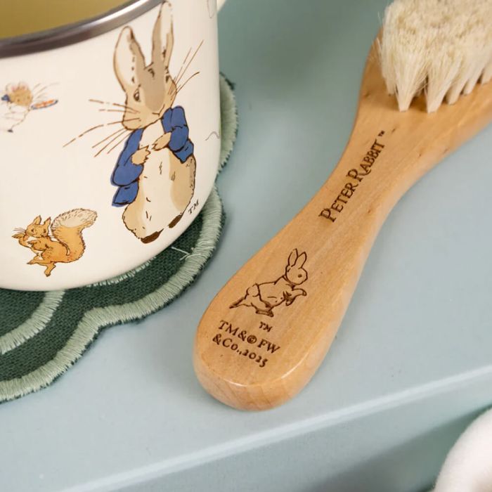 Peter Rabbit Baby Gift Set – Brush, Comb & Enamel Mug