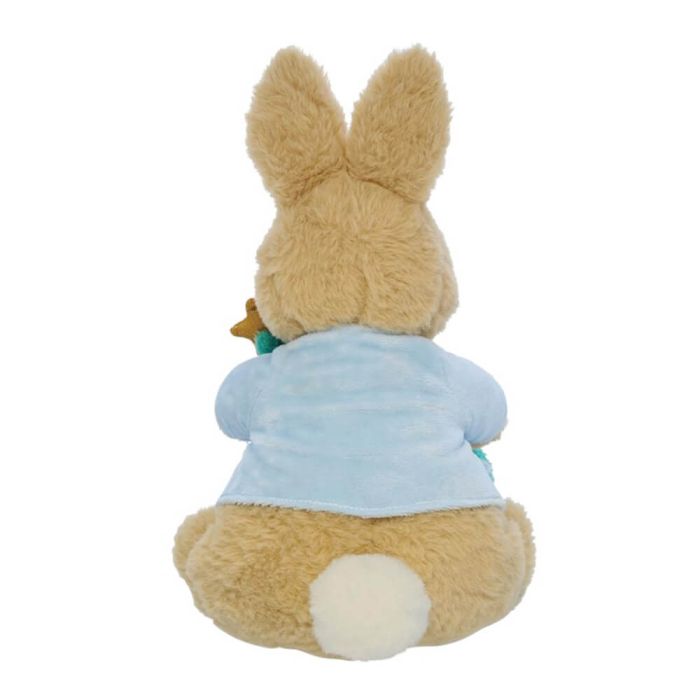 Peter Rabbit Christmas Musical Plush with Light-Up Tree – 30cm
