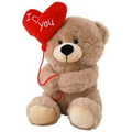 BROWN TEDDY BEAR<br>WITH BALLOON<br>I LOVE YOU