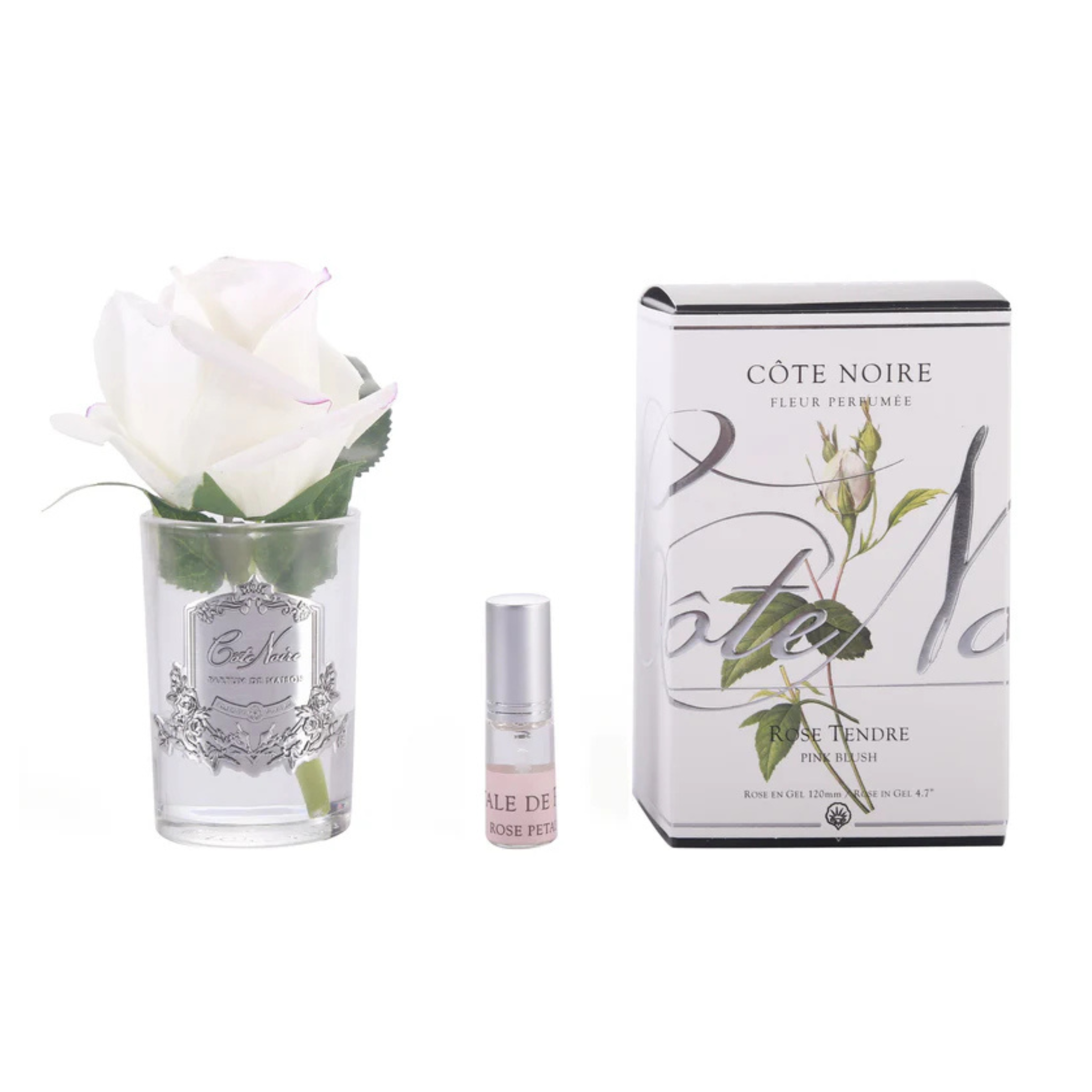 Rose Bud <br> Clear Glass - Pink Blush<br> GMR42