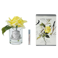Single French Rose<br>Clear Glass - Yellow<br>GMR08