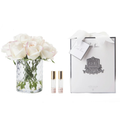 Herringbone Rose Buds <br> Clear -Blush<br> HCF22