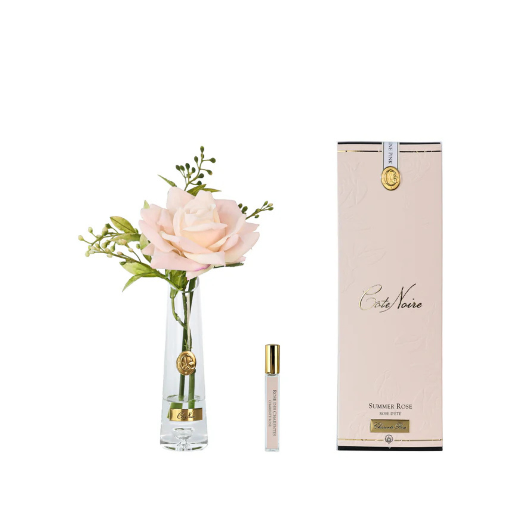 Summer Rose - Champagne Pink <br>Gold Badge - SRG18