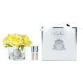 Five Roses <br>Clear Glass - Yellow<br>GMR68