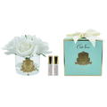 Five Roses <br>Clear Glass -  Ivory<br> GMR92