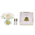 Five Roses <br>Clear Glass -  Blush<br> Pink Box - GMR88