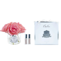 Five Roses<br>Clear Glass - Peach <br>GMR65