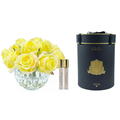 Luxury Round 13 Rose Bud Bouquet<br> Yellow - RRB08