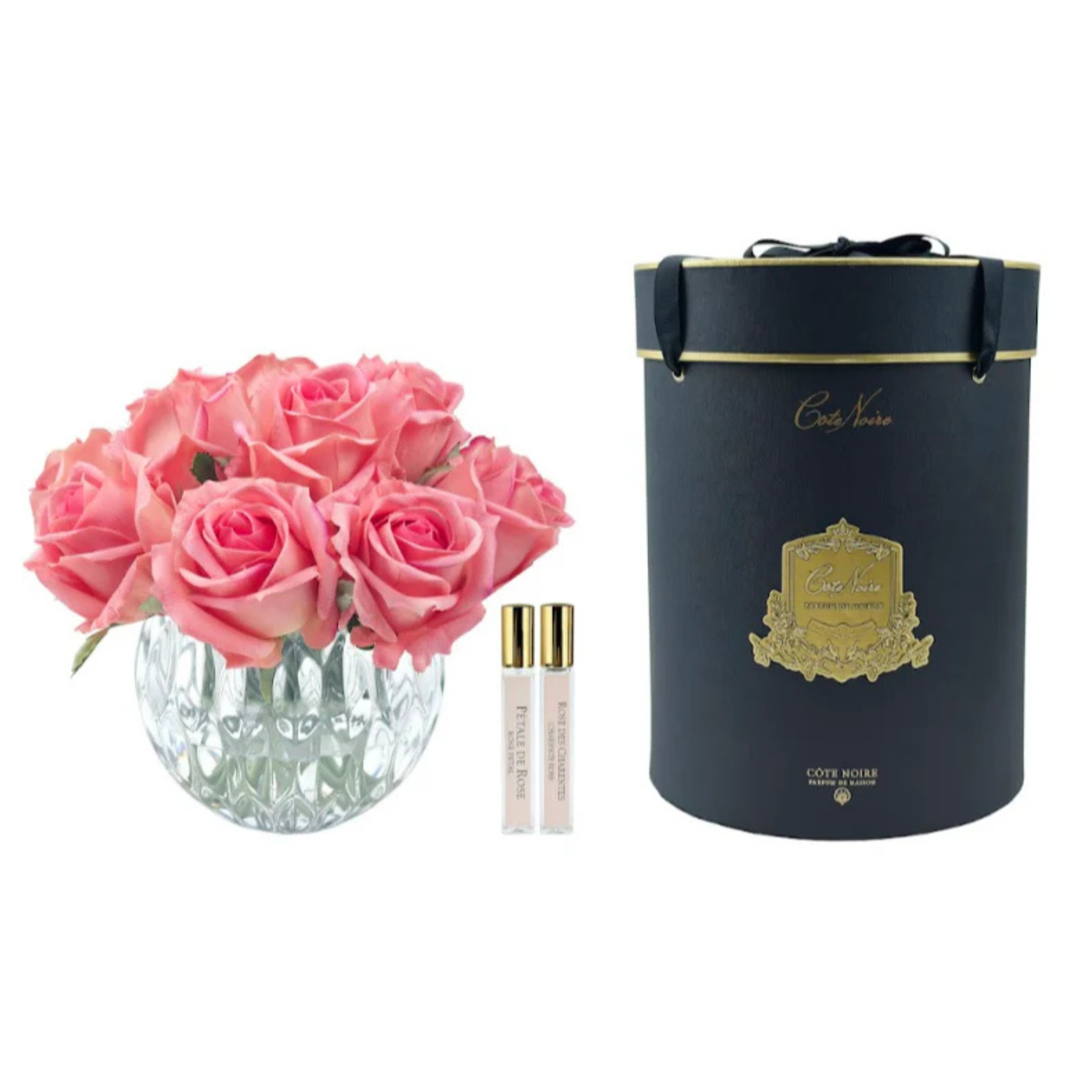 Luxury Round 13 Rose Bud Bouquet <br> Peach Rose - RRB05