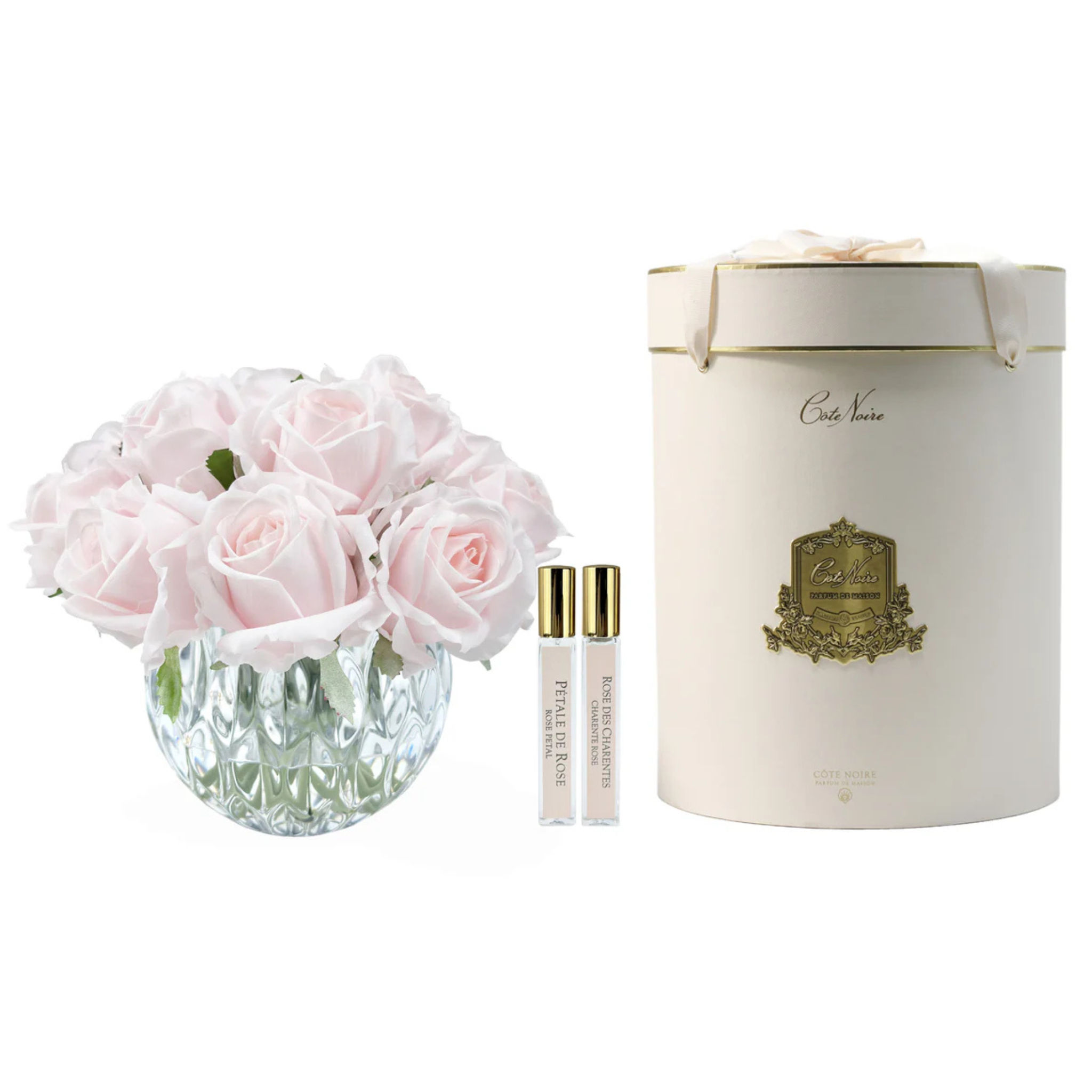Luxury Round 13 Rose Bud Bouquet <br> French Pink - RRB06