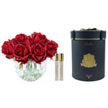 Luxury Round 13 Rose Bud Bouquet <br> Red - RRB04