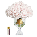 Versailles French Rose <br> Bouquet - French Pink <br> Silver Badge - VRB06