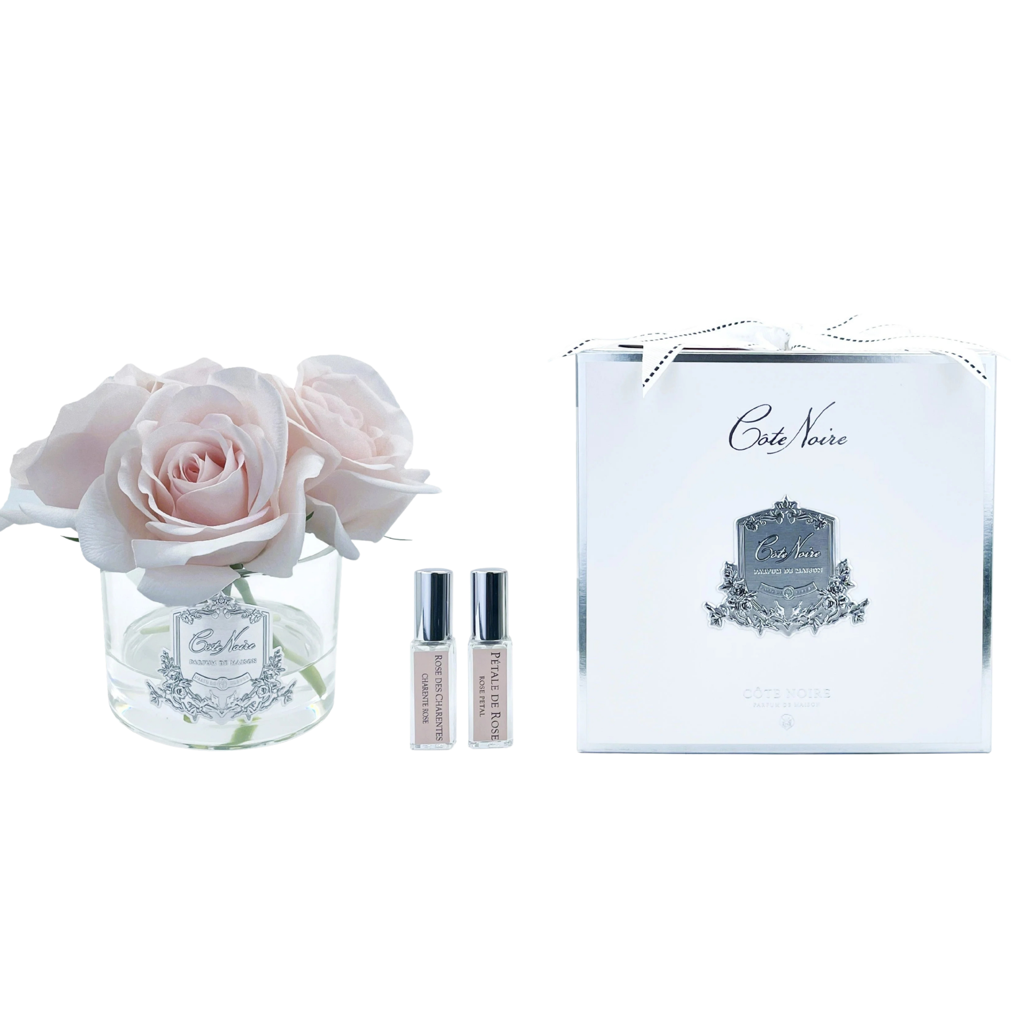 Five Roses <br>Clear Glass - French Pink<br>GMR66