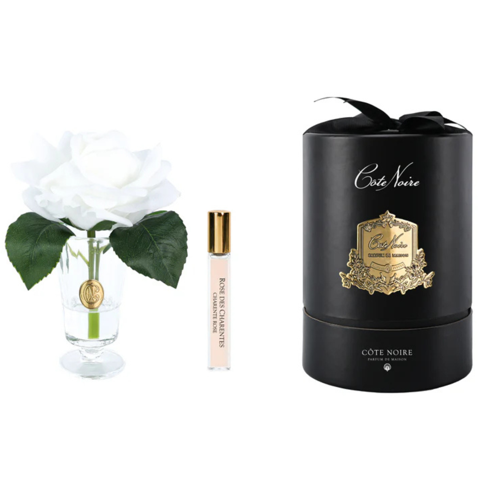 Charente Rose <br> Ivory White - CHR01