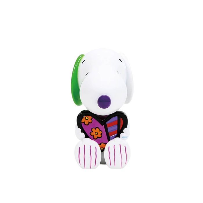 Peanuts by Britto Snoopy Heart Mini Figurine – 9cm