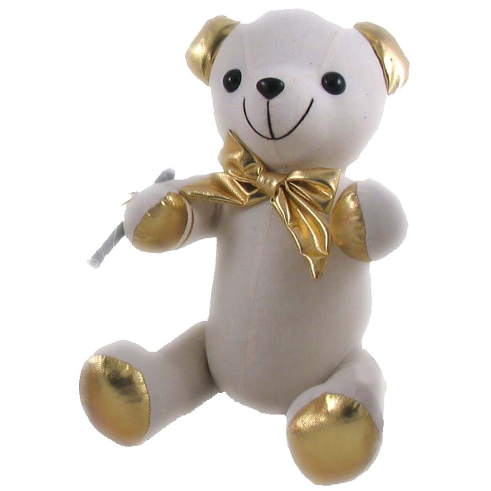 BEAR AUTO LARGE 38CM: GOLD