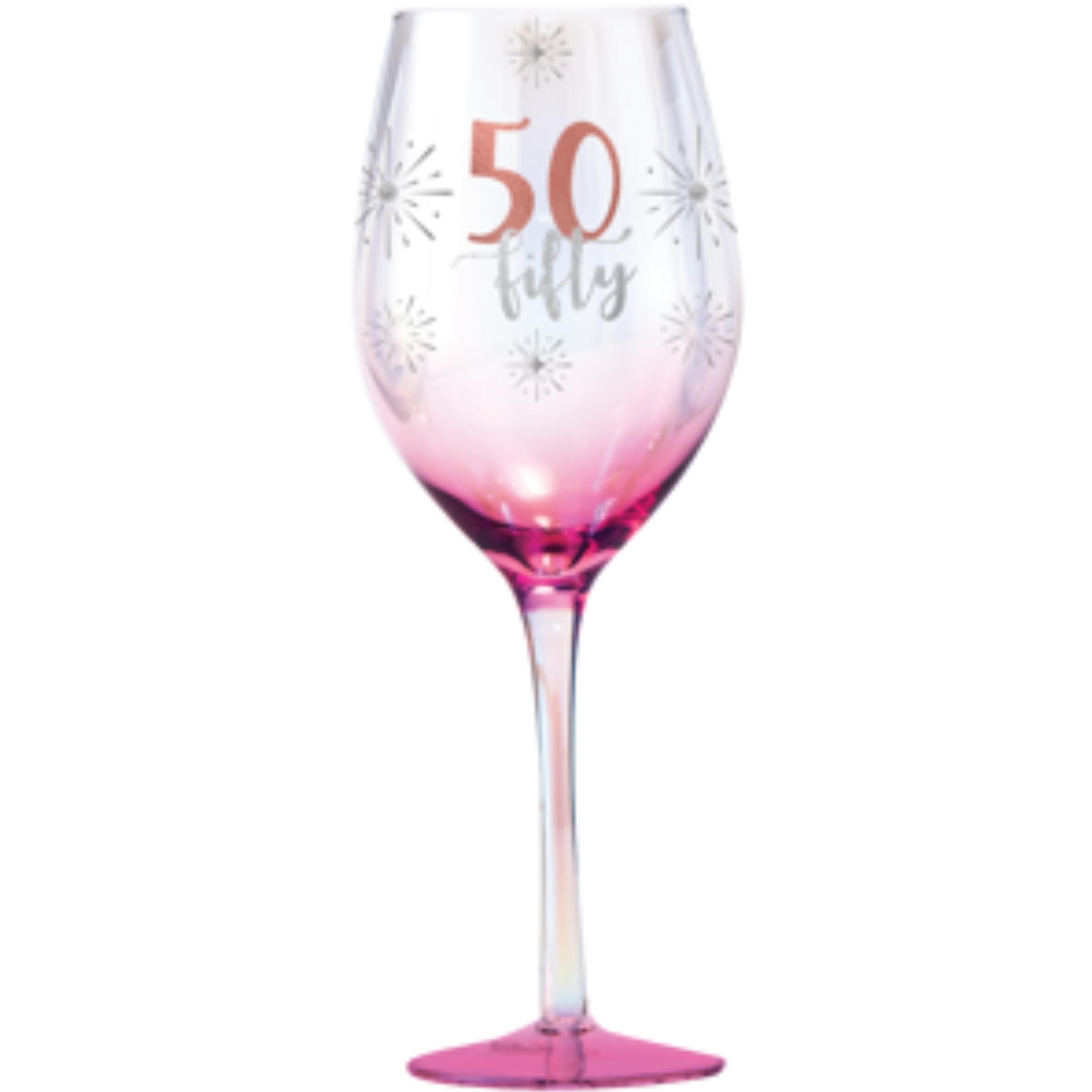 50TH WINE HOLOGRAPHIC GLASS