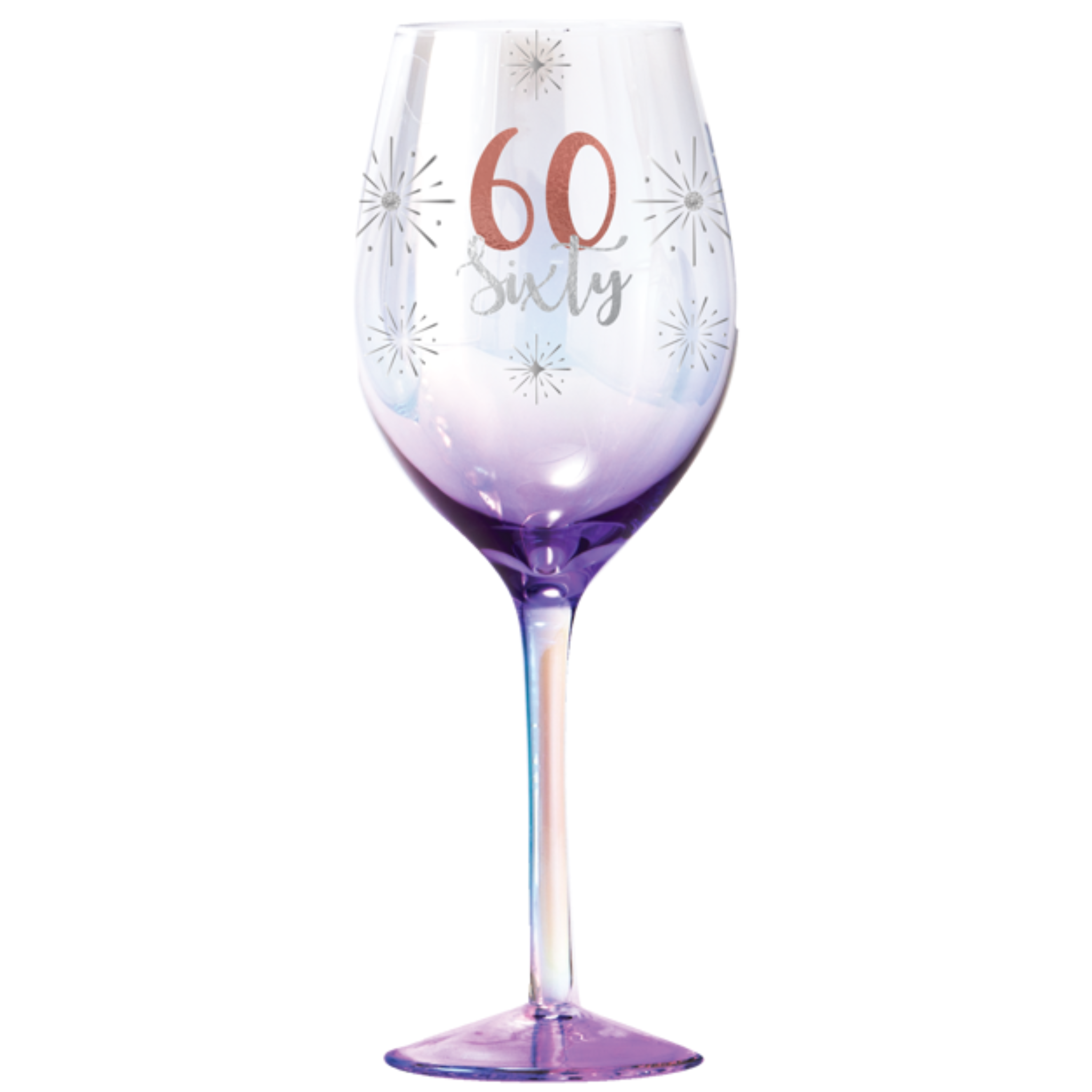60TH WINE HOLOGRAPHIC GLASS